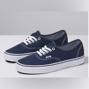 Navy authentic vans